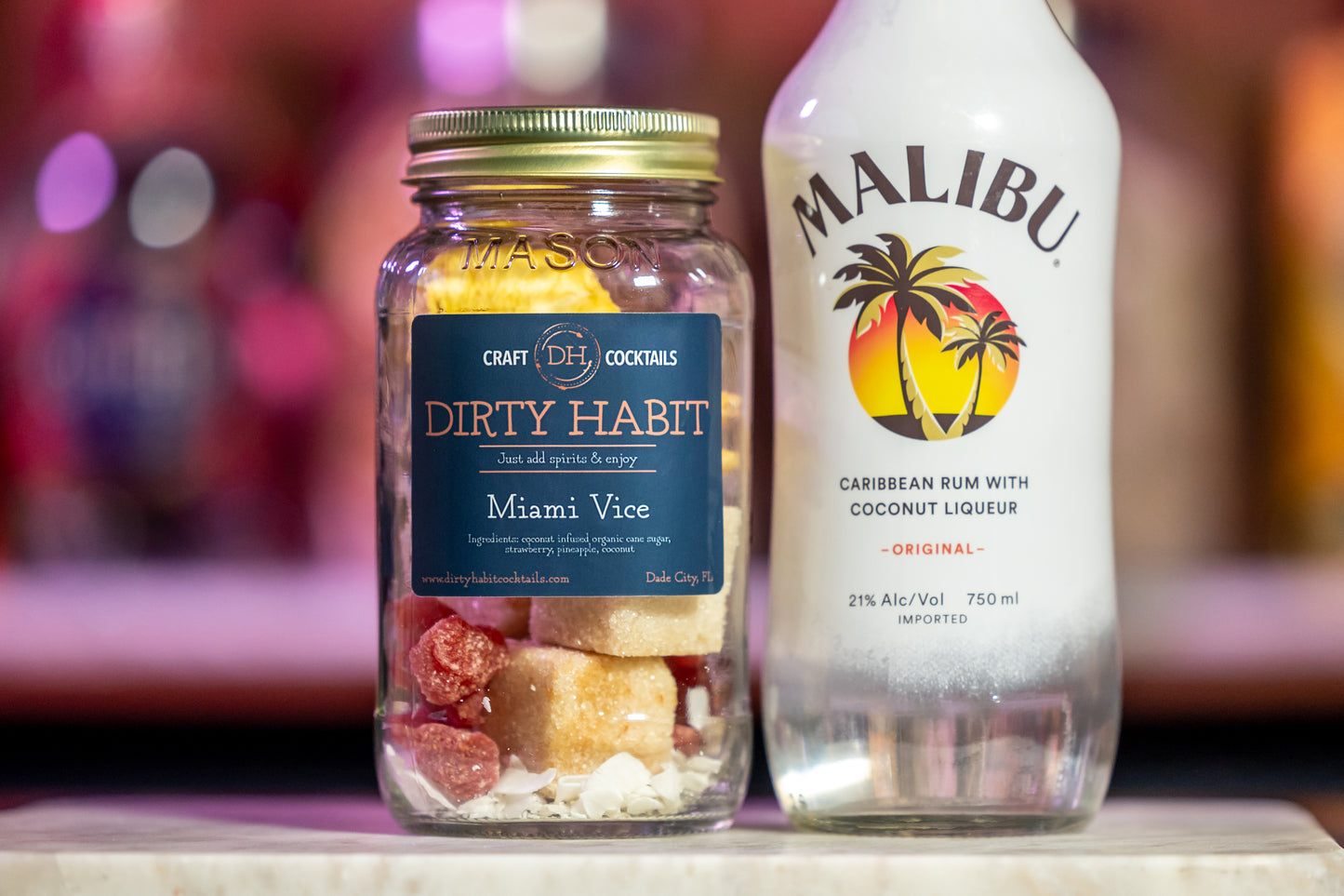 Miami Vice Cocktail Mix