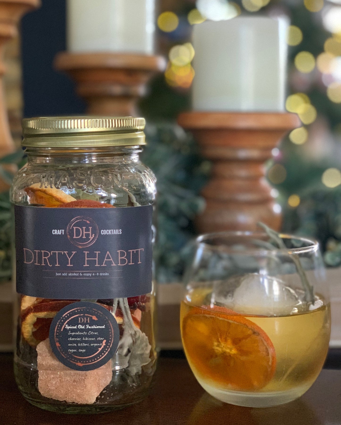 MONTHLY SUBSCRIPTION: Dirty Habit Signature Spiced Old Fashioned Mix
