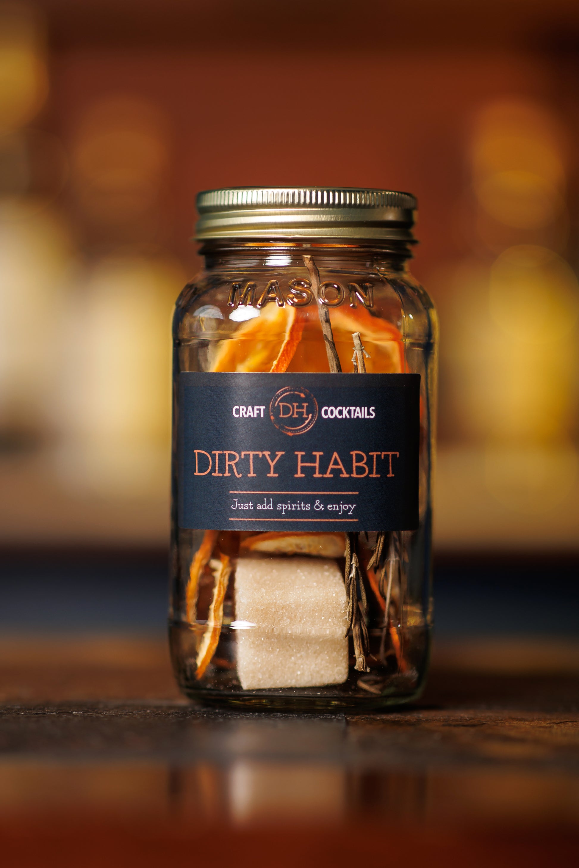 Mason Jar Cocktail Mix – Dirty Habit Cocktails